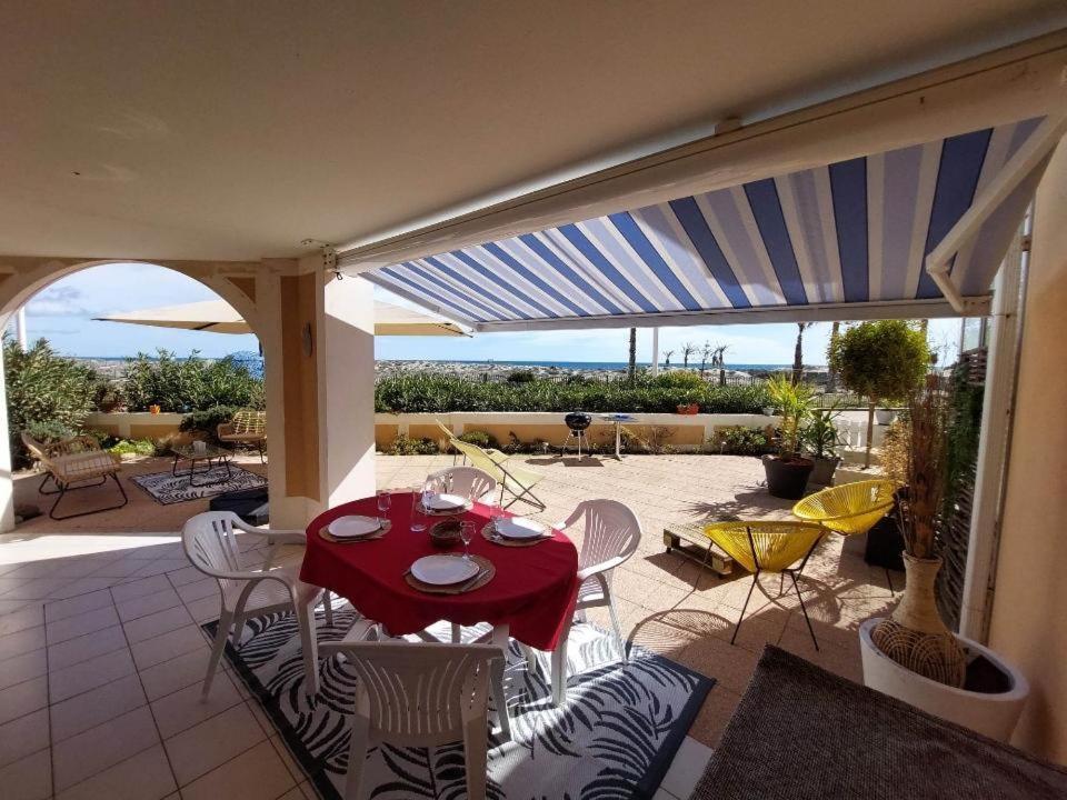 Cosy Appartement Les Pieds Dans Le Sable Le Barcarès Exteriör bild